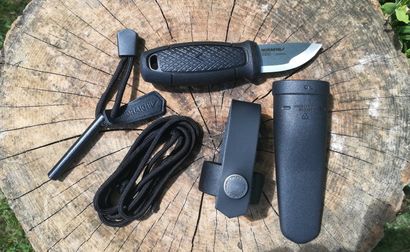 mora eldris morakniv neck knife